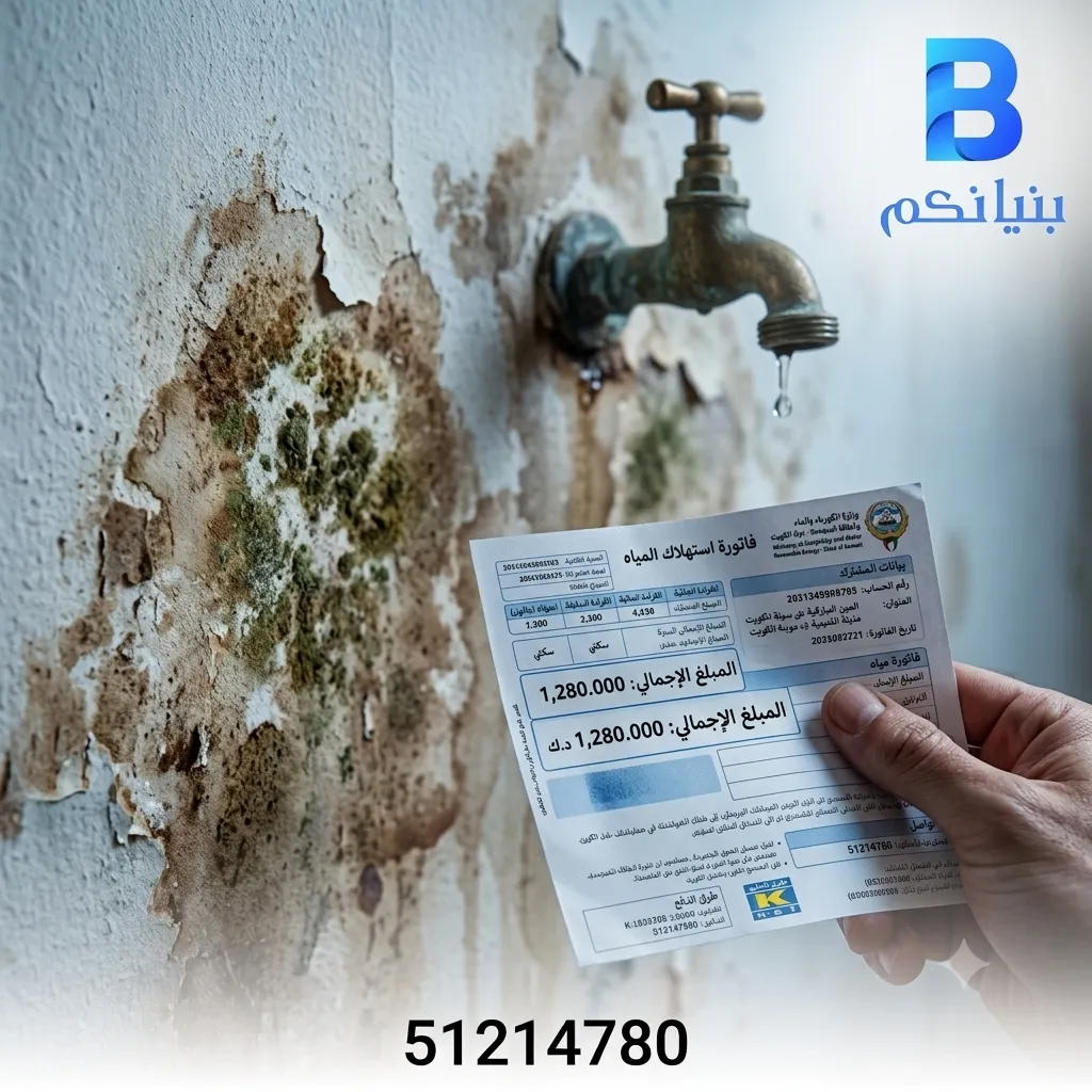 علامات تدل على الحاجة إلى جهاز كشف خرير المياه في الكويت